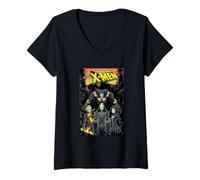 Mujer Marvel X-Men The Uncanny X-Men Wolverine and Rogue Comic Camiseta Cuello V