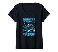Mujer Master of The Frozen Lake Camiseta Cuello V
