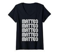 Mujer Mateo Camiseta Cuello V