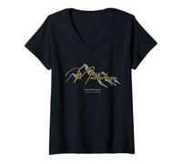 Mujer Matterhorn Suiza Camiseta Cuello V