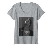 Mujer Matthew McConaughey aturdido y confundido actor Michael Grecco Camiseta Cuello V