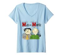 Mujer MAX y MORITZ Camiseta Cuello V