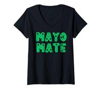 Mujer Mayo Mate Ireland Apodos irlandeses para Hombres, Mujeres & niños Camiseta Cuello V