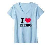 Mujer Me encanta El Ejido Camiseta Cuello V