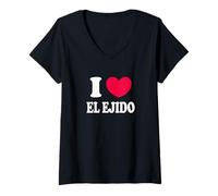 Mujer Me encanta El Ejido Camiseta Cuello V