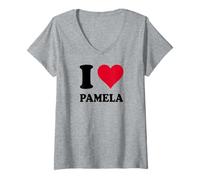Mujer Me Encanta Pamela Camiseta Cuello V
