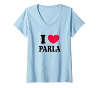 Mujer Me encanta Parla Camiseta Cuello V