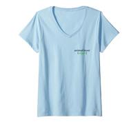 Mujer Me encantan los Animales y no los como! Veganos Team Vegan Love Camiseta Cuello V