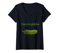 Mujer ME ENCANTAN LOS ENCUR Camiseta Cuello V