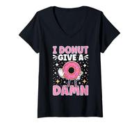 Mujer Me importa un bledo Camiseta Cuello V