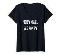 Mujer Me Llaman Sonny Camiseta Cuello V