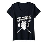 Mujer Me sé 'nnamurat', ¿qué Hace? Regalo Amiga Concierto Camiseta Cuello V