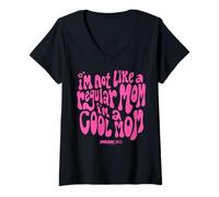 Mujer Mean Girls Mother's Day I'm Not A Regular Mom I'm A Cool Mom Camiseta Cuello V