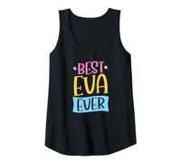 Mujer Mejor Nombre Personalizado a Juego de Eva Ever Camiseta sin Mangas
