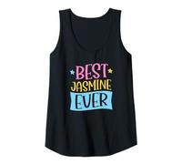 Mujer Mejor Nombre Personalizado a Juego de Jasmine Ever Camiseta sin Mangas