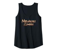 Mujer Melanin Queen. Cultura negra, cita de orgullo negro Camiseta sin Mangas