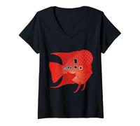 Mujer Memoria Goldfish - Recordando a Corto Plazo - Olvídate Camiseta Cuello V