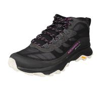 Merrell MOAB Speed Mid, Sneaker Mujer, Black, 41 EU