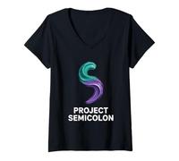 Mujer Mes de concientización sobre el Suicidio septiembre Concientización sobre el Suicidio Mental Camiseta Cuello V