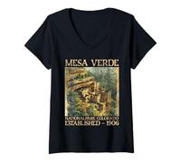 Mujer Mesa Verde National Park | Colorado Camiseta Cuello V