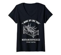 Mujer Metamorfosis de Franz Kafka Camiseta Cuello V