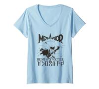 Mujer Metaphor: ReFantazio Heismay Noctule Attack Pose Video Game Camiseta Cuello V