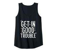 Mujer Métete en Problemas Bueno-Problemas necesarios John-Lewis Camiseta sin Mangas