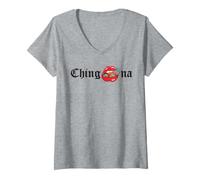 Mujer México Badass Mexican Quote Travel Souvenir Proud Mexicana Camiseta Cuello V