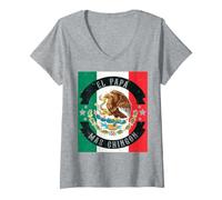 Mujer México Funny Spanish Slang Mexican Saying Sarcastic Humor Camiseta Cuello V