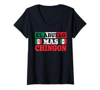 Mujer México Funny Spanish Slang Mexican Saying Sarcastic Humor Camiseta Cuello V