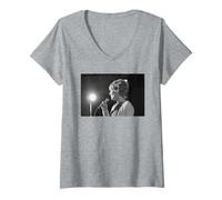 Mujer Mi Amor Cantante Pop Petula Clark 1966 Camiseta Cuello V
