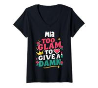 Mujer MIA Personalized Women's Gift Custom MIA Camiseta Cuello V