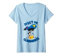 Mujer Mickey Mouse Clubhouse Meet Me At The Clubhouse Camiseta Cuello V