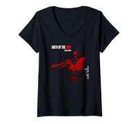 Mujer Miles Davis Nacimiento de la Cool Foto Camiseta Cuello V