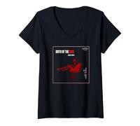 Mujer Miles Davis Nacimiento de la Foto Fresca con Borde Camiseta Cuello V