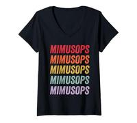 Mujer Mimus se Detiene Camiseta Cuello V
