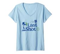 Mujer Minecraft Last Shot Overworld Athletic Club Skeleton Archer Camiseta Cuello V
