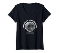 Mujer Minimalismo Planeta Necesita un Break Anti-consumismo Camiseta Cuello V