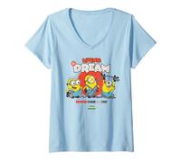 Mujer Minions & Monsters One Frame At A Time Camiseta Cuello V