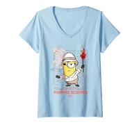 Mujer Minions & Monsters Pyramid Schemes Camiseta Cuello V