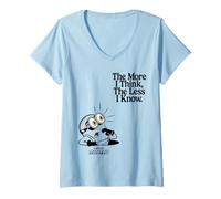 Mujer Minions The Less I Know Camiseta Cuello V