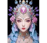Mujer misteriosa Puzzle de 200 Piezas para Adultos, Puzzle Adultos 200 Piezas, Entretenimiento Creativo, Rompecabezas Clásicos, Juego de Habilidad para Toda La Familia 35x25cm
