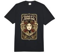Mujer mística de una cierta Rabia Floral Luna Hongo Mujer Comfort Colors Adult Heavyweight T-Shirt