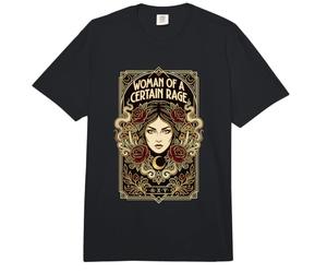 Mujer mística de una cierta Rabia Floral Luna Hongo Mujer Comfort Colors Adult Heavyweight T-Shirt