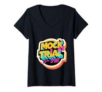 Mujer Mock Trial Is My Sport Law School Debate Lawyer |- Camiseta Cuello V