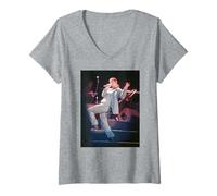 Mujer Mojado Mojado Mojado Vivir Sus Grandes Éxitos Tour Cardiff 1993 Camiseta Cuello V