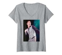 Mujer Mojado Mojado Mojado Vivir Sus Grandes Éxitos Tour Marti Pellow 1993 Camiseta Cuello V
