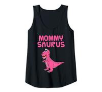 Mujer Mommysaurus, dinosaurio T-Rex Día de la madre Mami divertido Camiseta sin Mangas