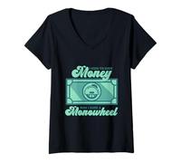Mujer Monociclista I Used To Have Money No I Have A Monowheel Camiseta Cuello V