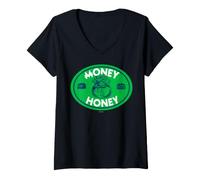 Mujer Monopoly Money Honey Camiseta Cuello V